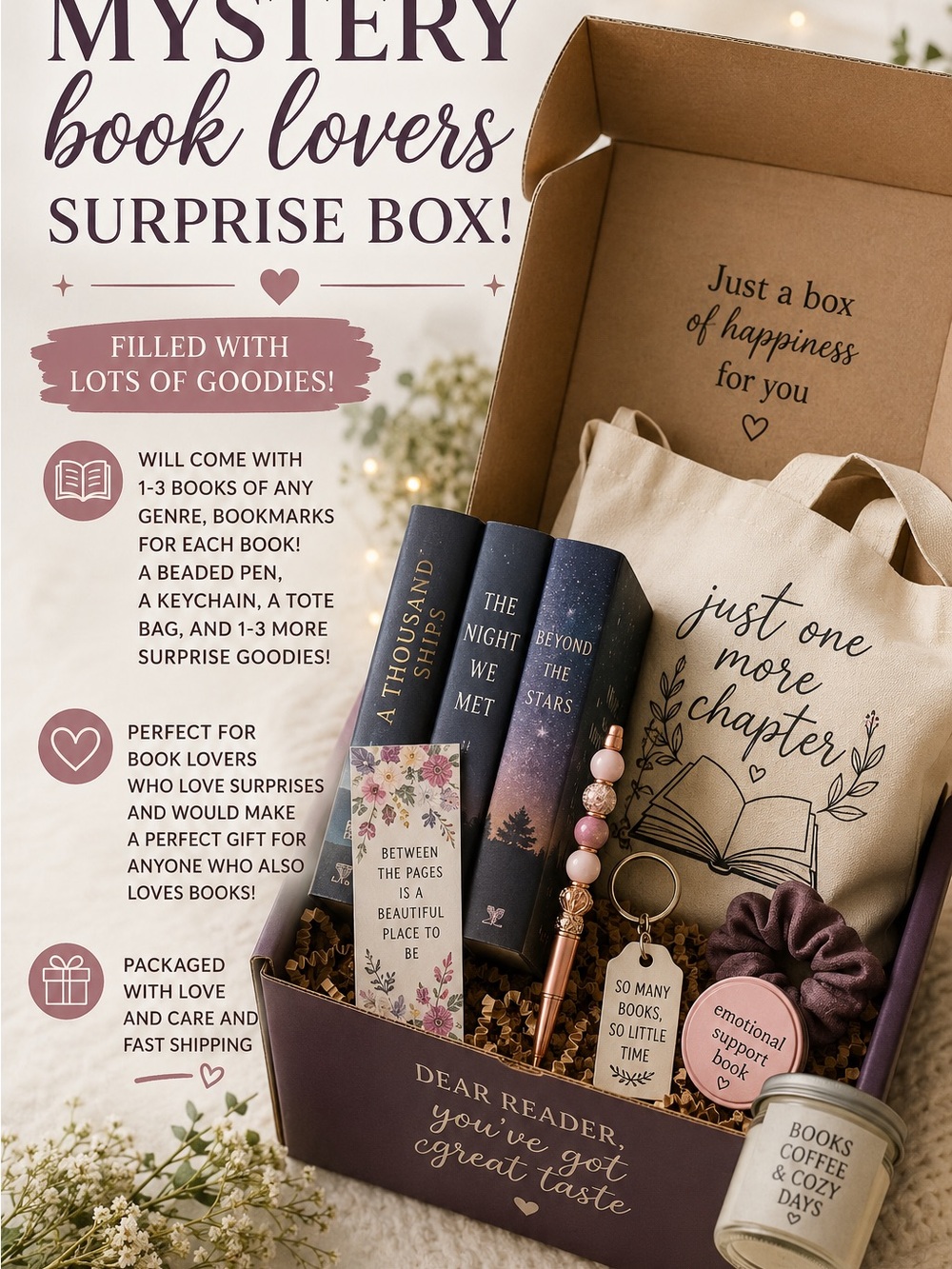 Mystery Book Lovers Surprise Box!